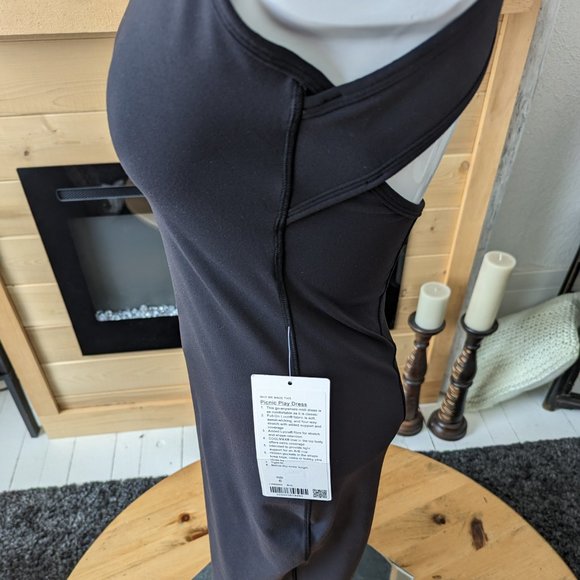 lululemon athletica Black Midi Dress - Picture 4 of 11